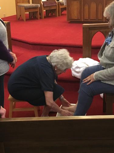 Maundy Thursday - Foot Washing 2