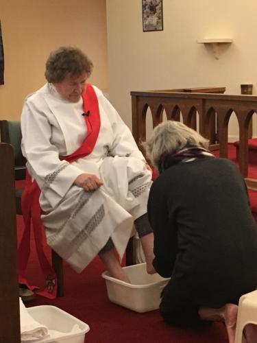 Maundy Thursday - Foot Washing 1