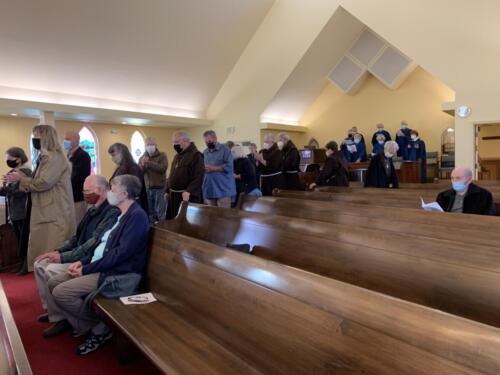 Receiving Eucharist